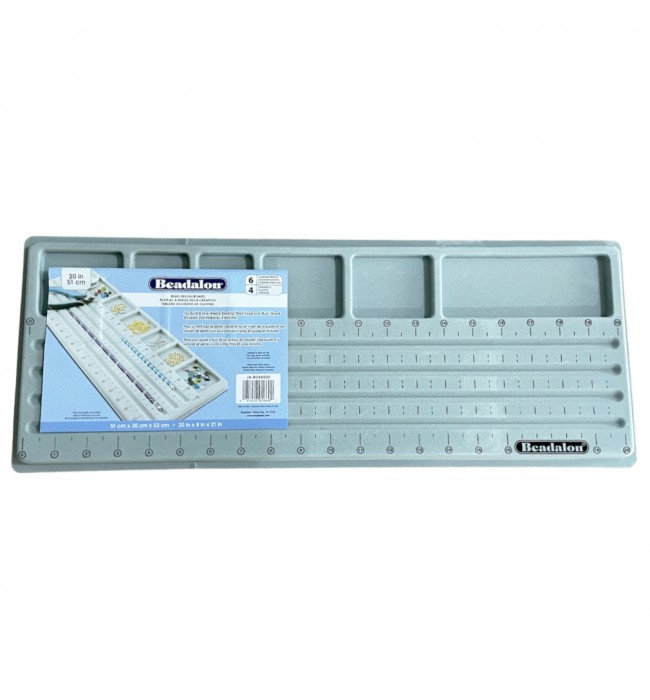 Beadalon Pear sorting long tray beading board 560 x 200 x 15 mm