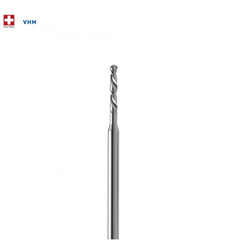 Pivot drill, hard metal VHM, shaft  ...