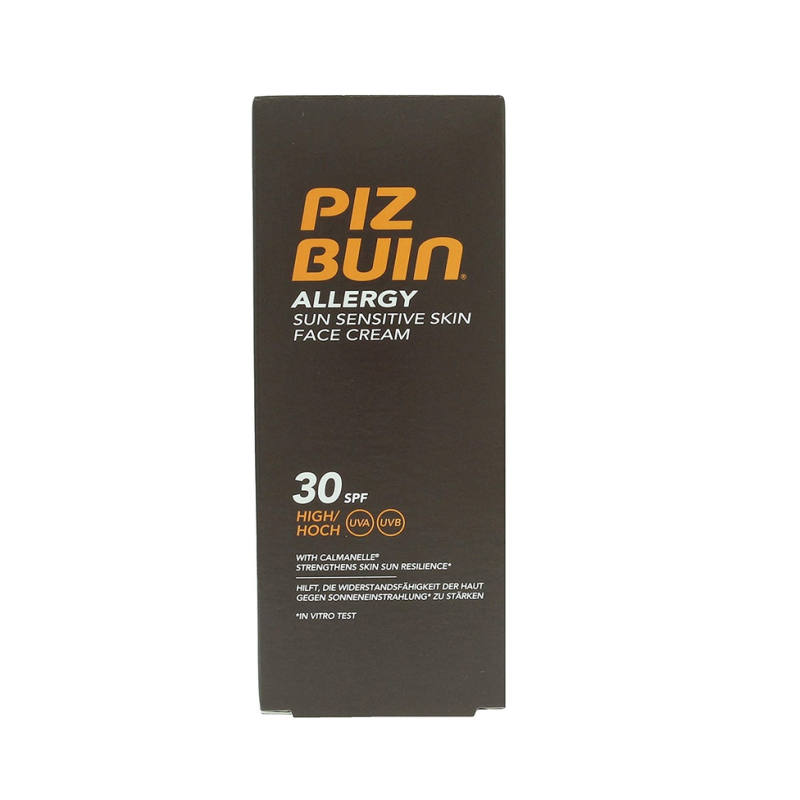 Крем за лице Piz Buin Allergy с SPF 30, 50 мл Крем за лице Piz Buin Allergy с SPF 30, 50 мл