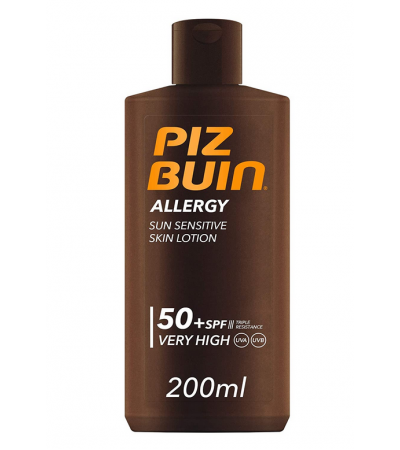 Piz Buin Allergy Sun Sensitive Skin Lotion Spf 50+, 200 ml.