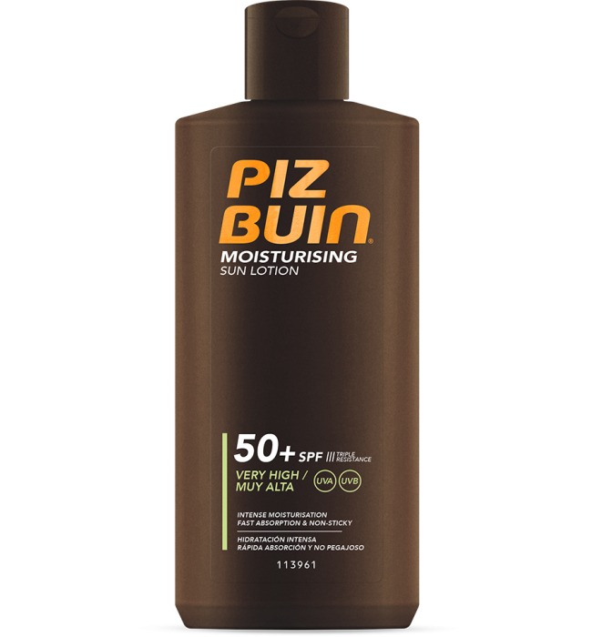 PIZ BUIN Moisturising Sun Lotion SPF 50 200 ml