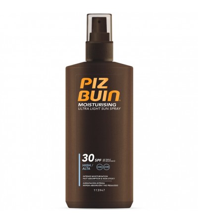 PIZ BUIN Ultra Light Moisturising Sun Spray SPF 30 200 ml