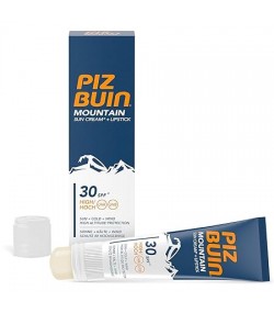 Piz Buin Mountain Sun Cream SPF 30 (20ml) + Lipstick SPF 30 (2.3ml)