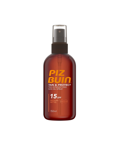 Piz Buin Tan & Protect Tan Accelerating Oil Spray SPF15, 150ml