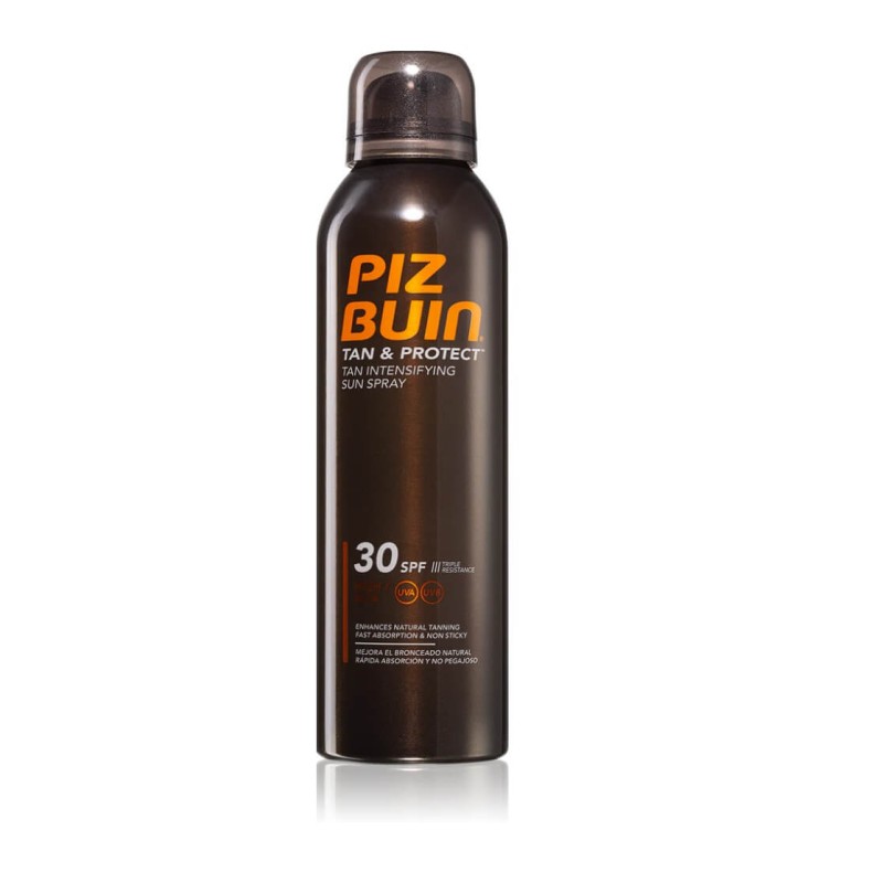 Слънцезащитен спрей Piz Buin Tan & Protect с SPF30, 150 мл Слънцезащитен спрей Piz Buin Tan & Protect с SPF30, 150 мл