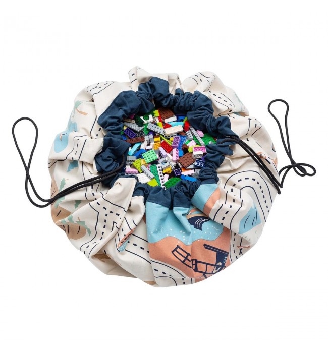 Play&Go Roadmap Toy Storage Bag (LA Roadmap)