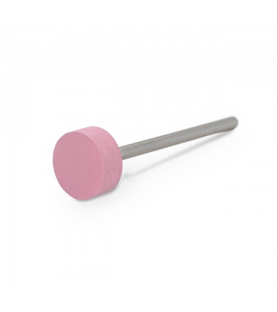 Polisher Universal pink silicon carbide wheel, Ø 11 x 4 mm, soft, grain very fine, HP-shank