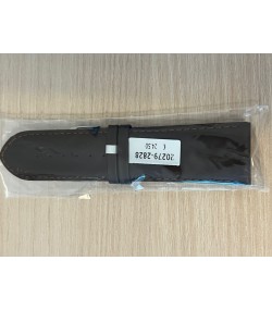 Polo Soft Calf Leather Strap 28mm – Dark Brown, Smooth, With Stitches