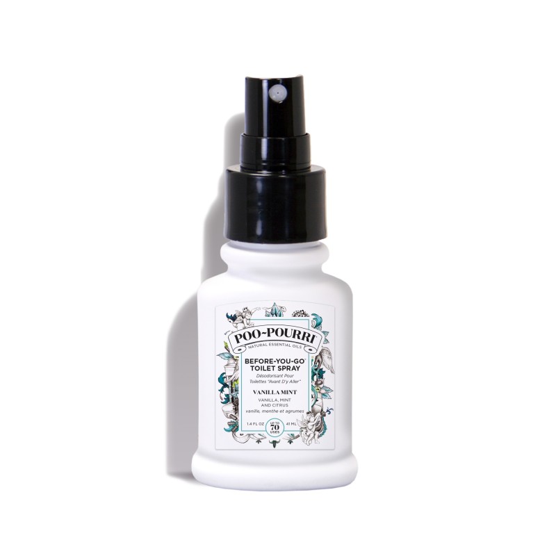 Спрей за тоалетна Poo-Pourri Ванилия и Мента 41 мл Спрей за тоалетна Poo-Pourri Ванилия и Мента 41 мл