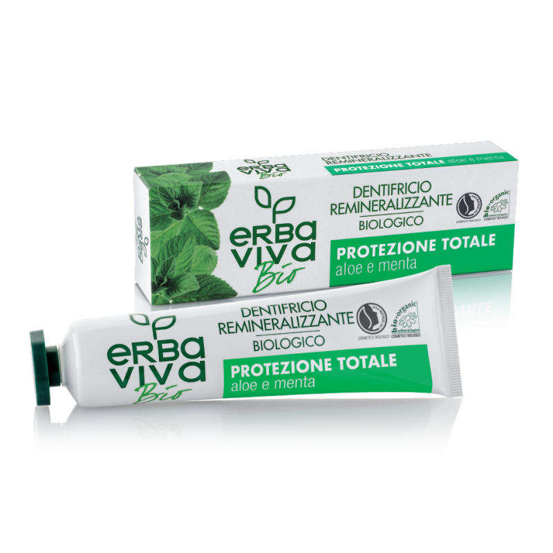Erba Viva Bio Organic Toothpaste with Aloe Vera and Mint 75 ml Erba Viva Bio Organic Toothpaste with Aloe Vera and Mint 75 ml