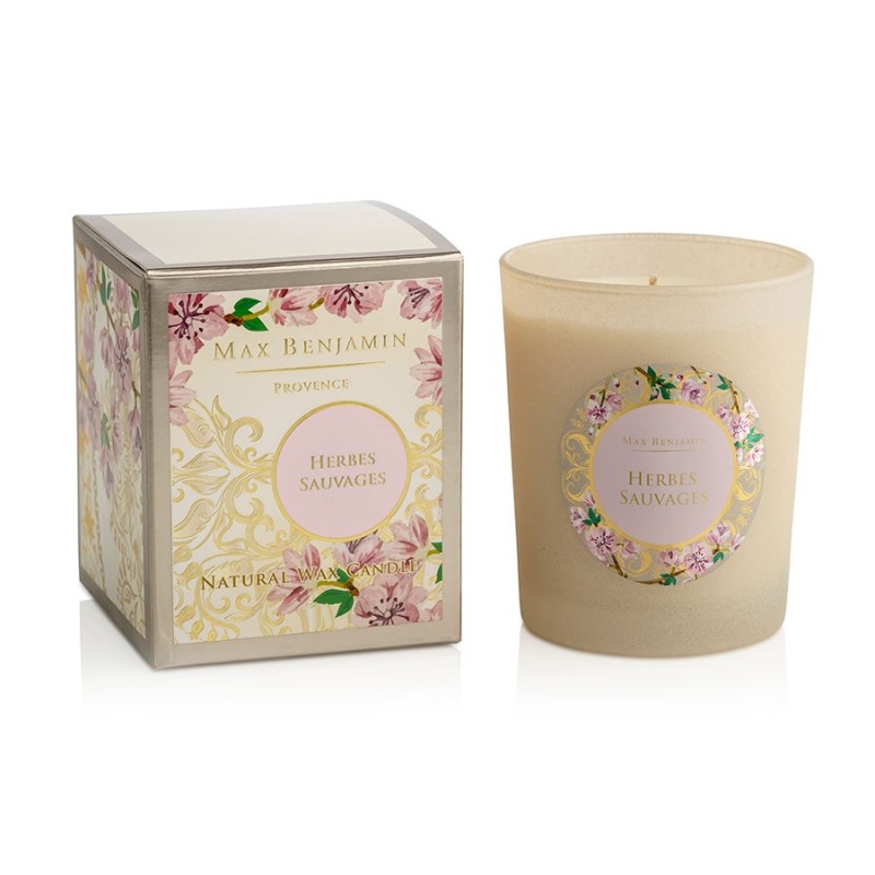 Max Benjamin Luxury Natural Candle Herbes Sauvages Max Benjamin Luxury Natural Candle Herbes Sauvages
