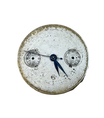 Rare vintage Landeron Hahn 3 chronograph movement for parts