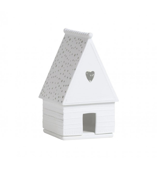 Räder Gingerbread Light House Heart 8 x 8 x 13.5 cm