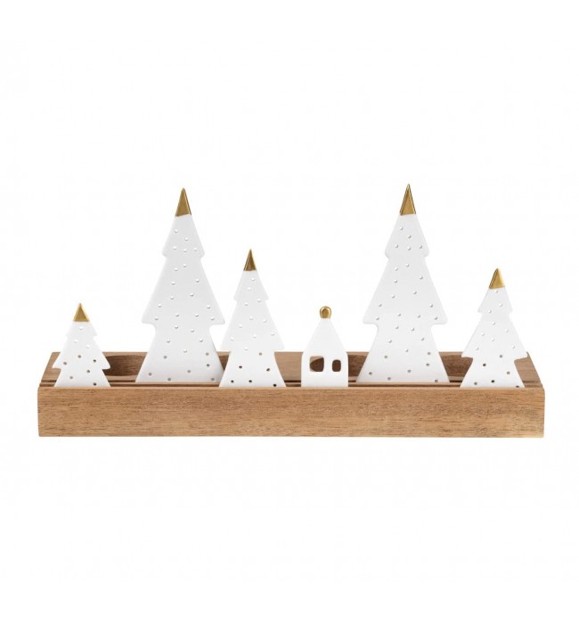 Räder Living Light Object Fir 25 x 7 x 13 cm