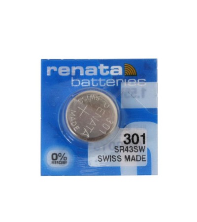 Renata 301 SR43SW watch coin battery 1.55 V