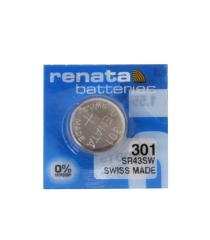 Renata 301 SR43SW watch coin battery 1.55 V