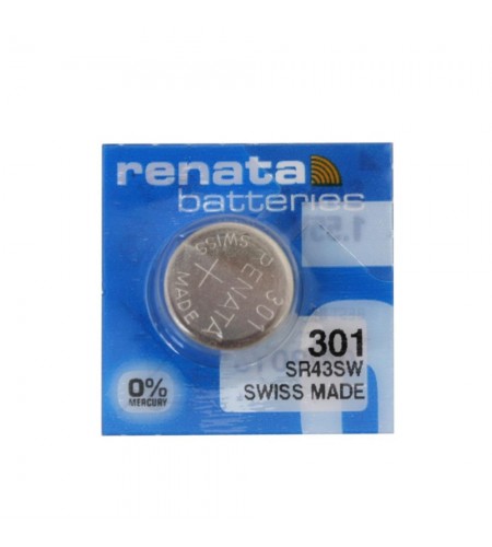Renata 301 SR43SW watch coin batter ...