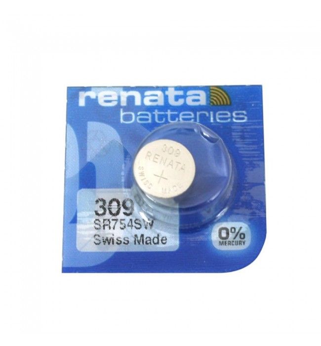Renata 309 SR754SW watch coin battery 1.55V