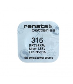Renata 315 SR716SW watch coin battery 1.55 V