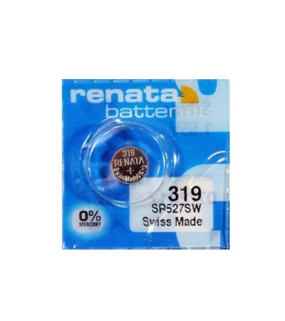 Renata 319 SR516SW watch coin battery 1.55V