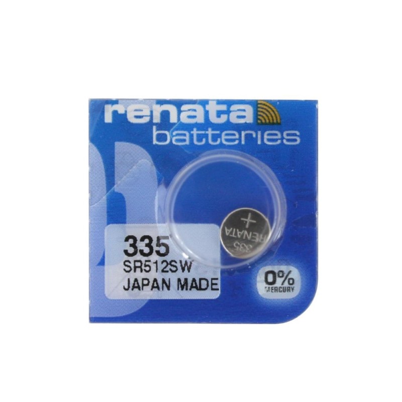 Батерия Renata 335 SR512SW за часовник 1.55V Батерия Renata 335 SR512SW за часовник 1.55V