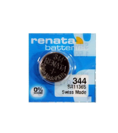 Renata 344 SR1136S watch coin battery 1.55V