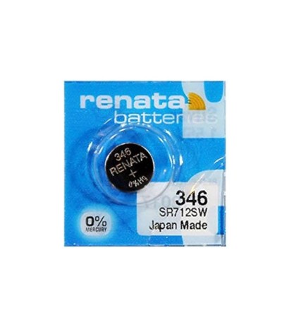 Renata 346 SR712SW watch coin battery 1.55V