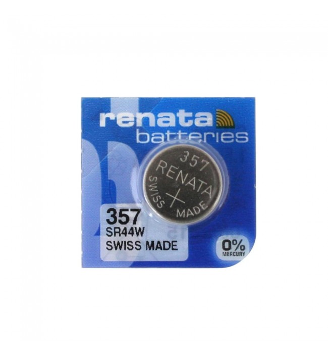 Renata 357 SR44W watch coin battery 1.55V