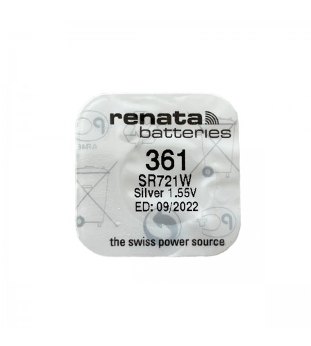 Renata 361 SR721W watch coin cell b ...