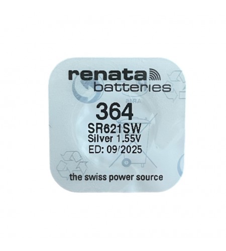 Renata 364 SR621SW watch coin batte ...