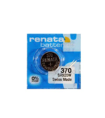 Renata 370 SR920W watch coin battery 1.55V