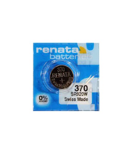 Renata 370 SR920W watch coin battery 1.55V