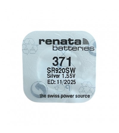 Renata 371 SR920SW watch coin battery 1.55 V