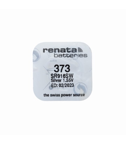 Renata 373 SR916SW watch battery 1.55V Swiss Made