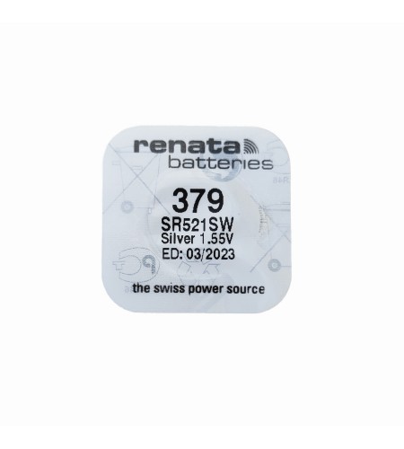 Батерия за часовник Renata 379 SR52 ...