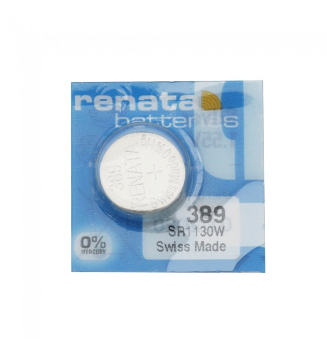 Renata 389 SR1130W watch coin battery 1.55V