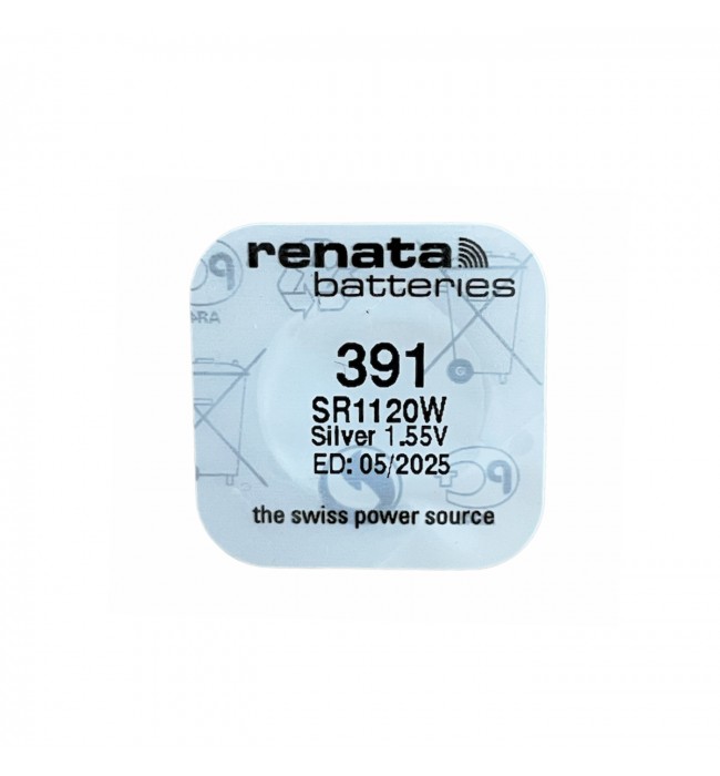 Renata 391 silver oxide coin battery SR1120W