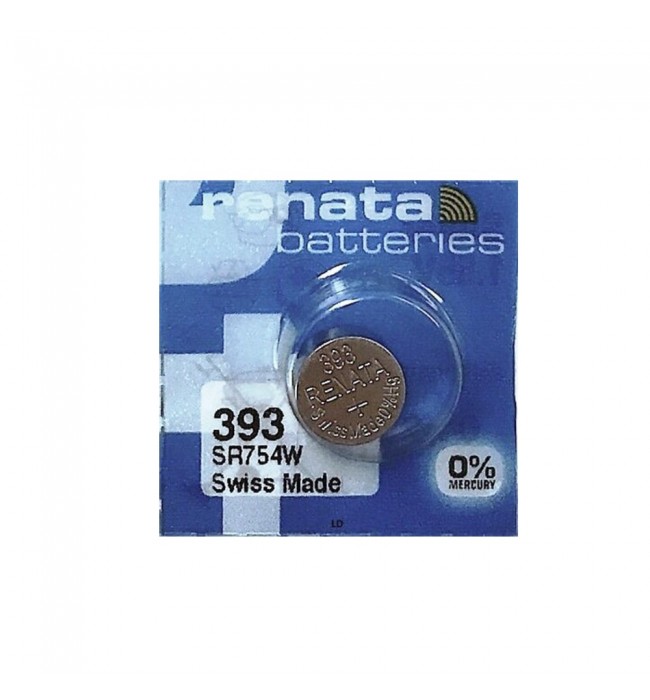 Renata 393 SR754W watch coin battery 1.55V