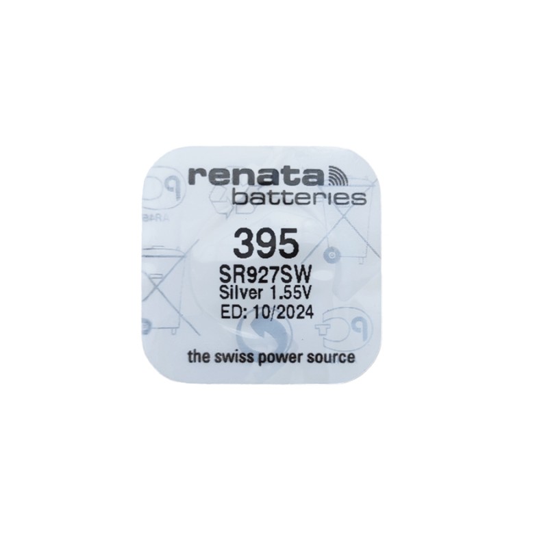 Батерия за часовник Renata 395 SR927SW 1.55V Батерия за часовник Renata 395 SR927SW 1.55V