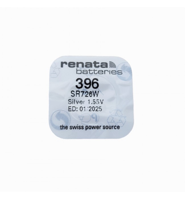 Renata 396 SR726W watch battery 1.55V