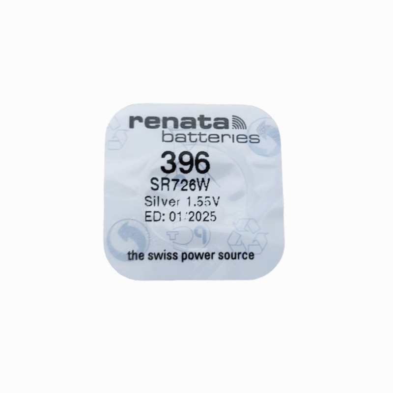 Батерия за часовник Renata 396 SR726W 1.55V Батерия за часовник Renata 396 SR726W 1.55V