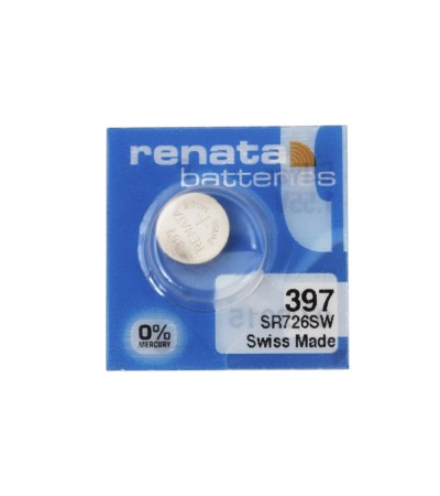 Renata 397 SR726SW watch coin battery 1.55V
