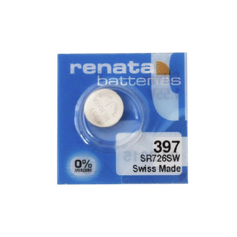 Батерия за часовник Renata 397 SR726SW 1.55V Батерия за часовник Renata 397 SR726SW 1.55V