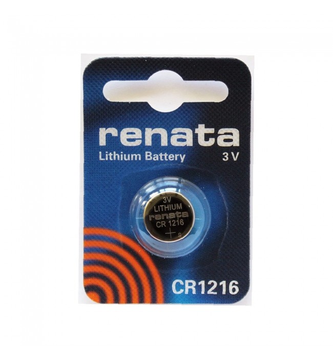 Renata CR12161Pk No. Cr1216 Lithium Coin Battery