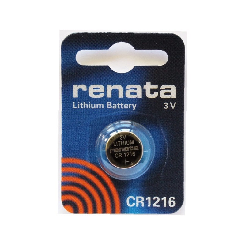 Литиева монетна батерия Renata CR1216 3V Литиева монетна батерия Renata CR1216 3V