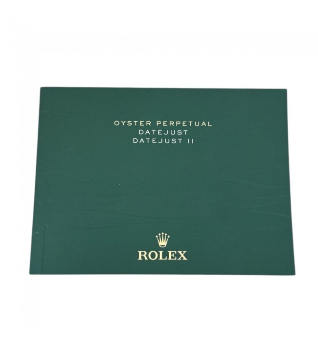 Rolex Datejust Booklet, 2013, English