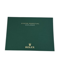Rolex Explorer Booklet, 2013, Chinese