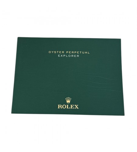 Rolex Explorer Booklet, 2013, Chine ...