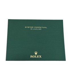 Rolex Milgauss Booklet, 2012, English