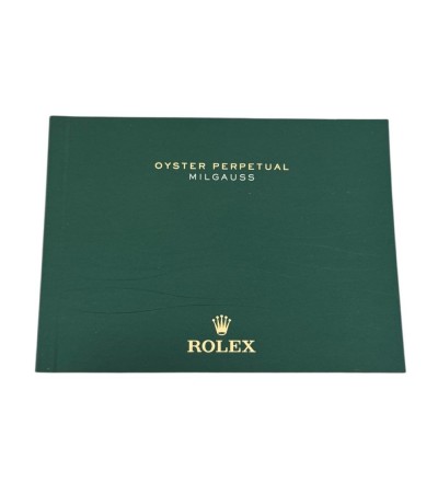Rolex Milgauss Booklet, 2012, English